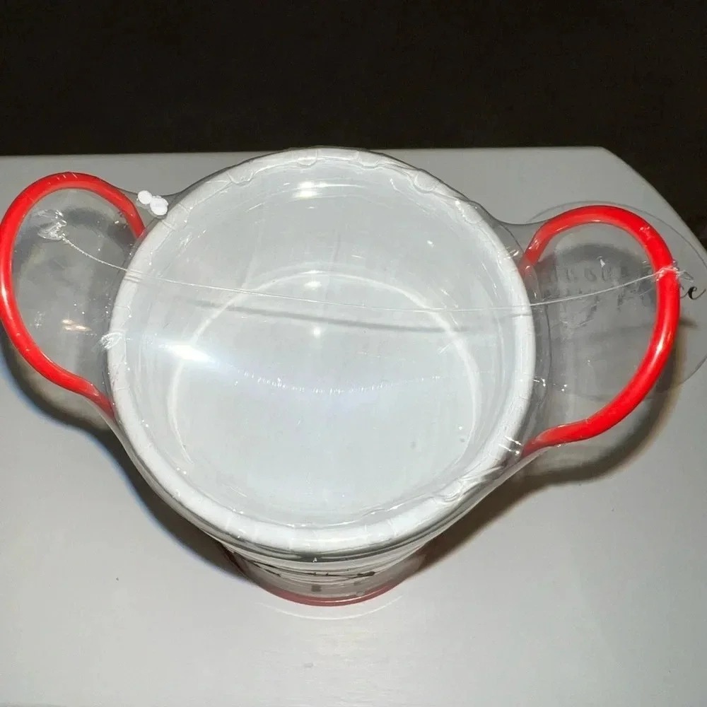 NWT 3 Ceramic Snack Bowls Set with Wire Rack